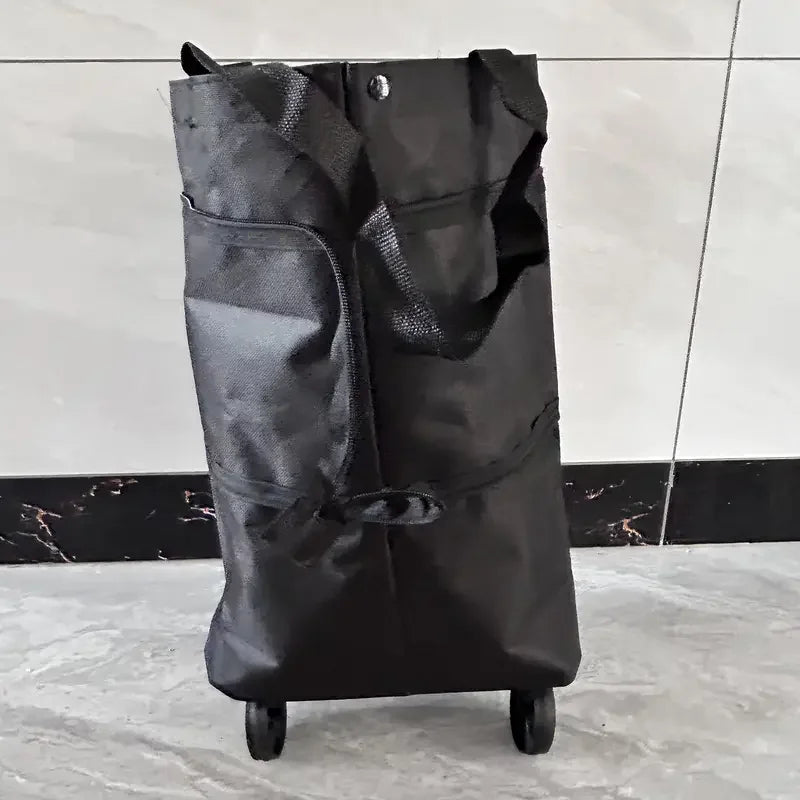 Foldable Wheeled Shopping Cart