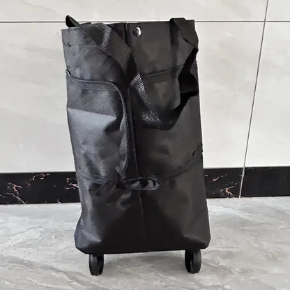 Foldable Wheeled Shopping Cart