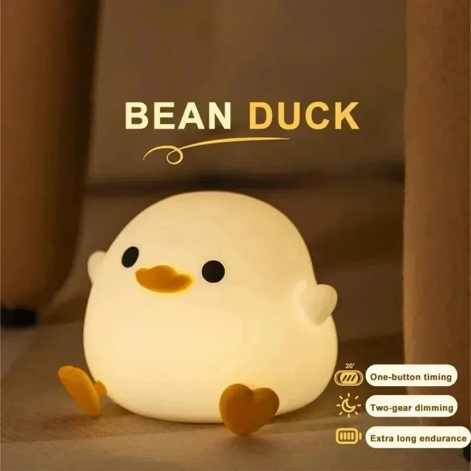 Silicone Duck Night Light