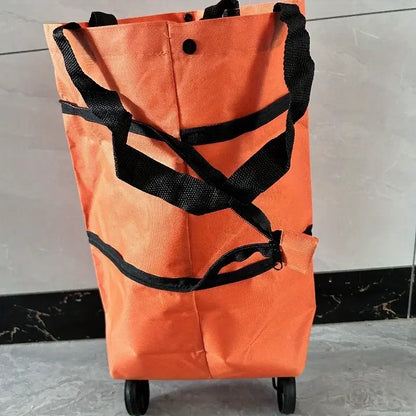 Foldable Wheeled Shopping Cart