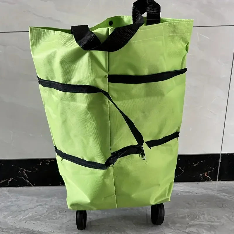 Foldable Wheeled Shopping Cart