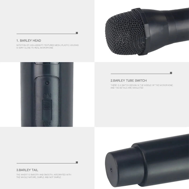 Realistic Stage Prop Microphone