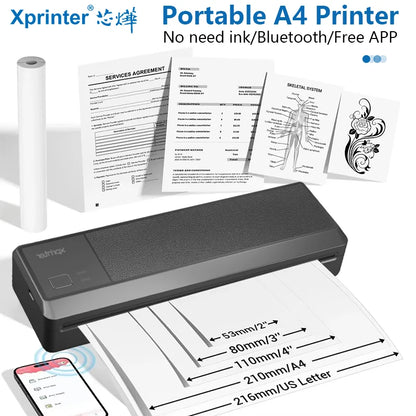 A4 Wireless Thermal Printer