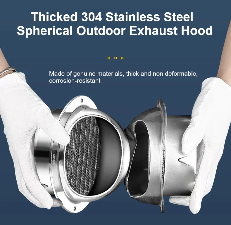Stainless Steel Rainproof Vent Cap