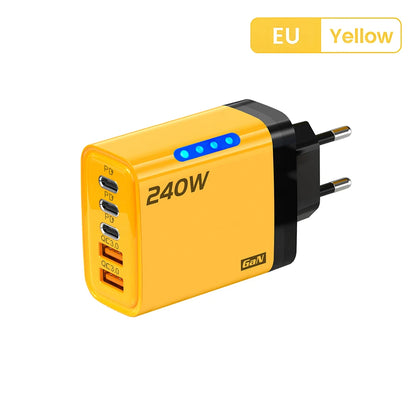 240W Multi-Port GaN Fast Charger