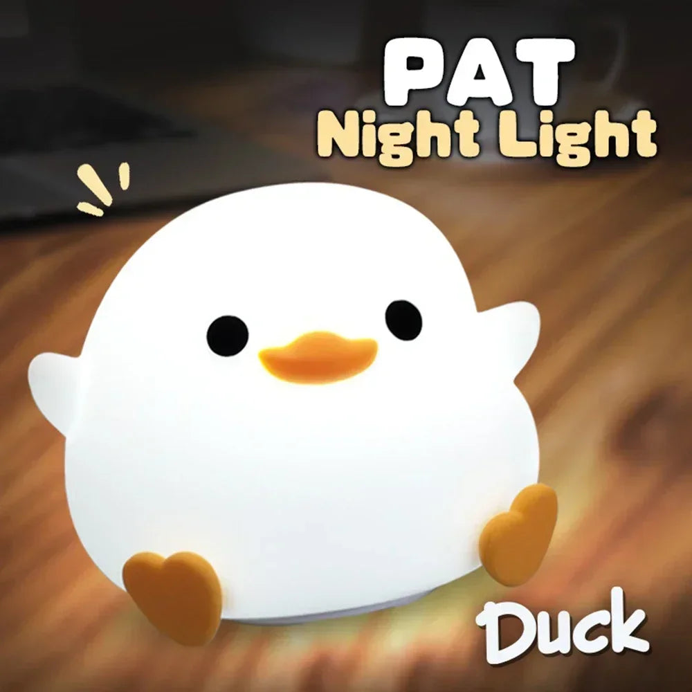 Silicone Duck Night Light