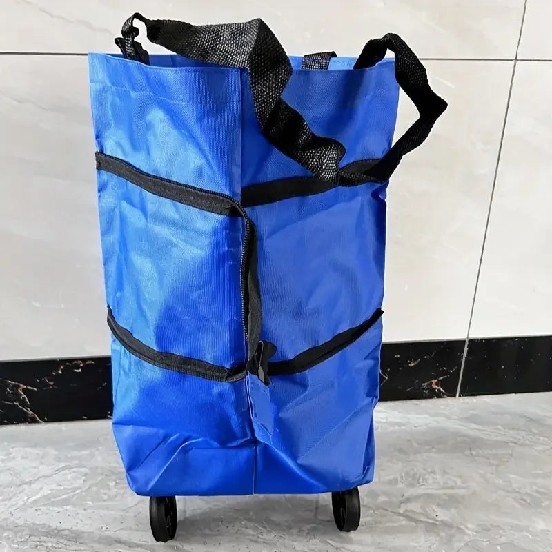 Foldable Wheeled Shopping Cart